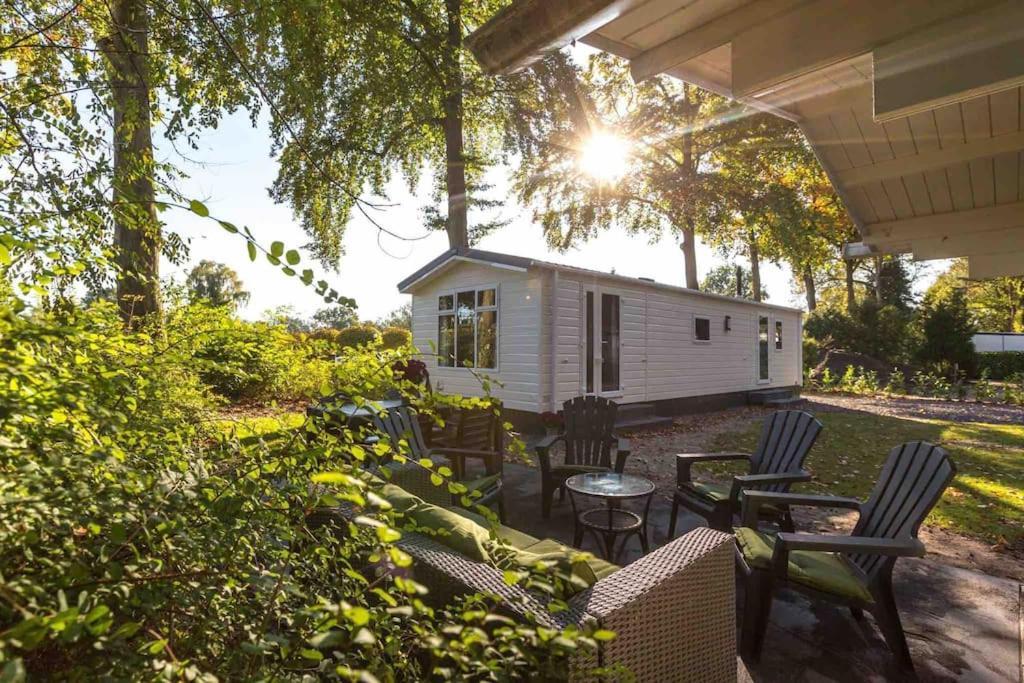 6-Persoons Chalet In Voorthuizen Op De Veluwe别墅 外观 照片