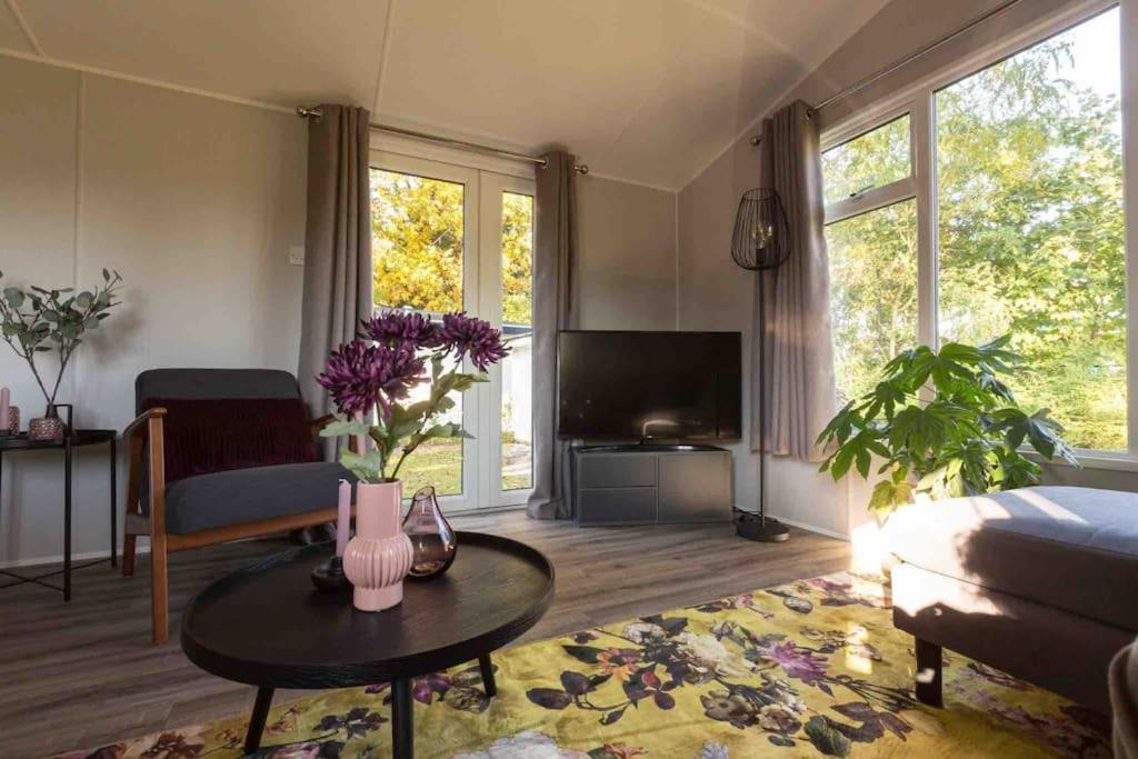 6-Persoons Chalet In Voorthuizen Op De Veluwe别墅 外观 照片